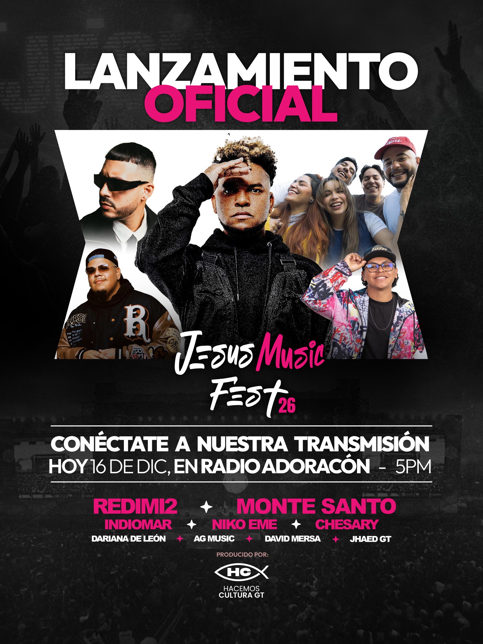 Lanzamiento Oficial Jesus Music Fest